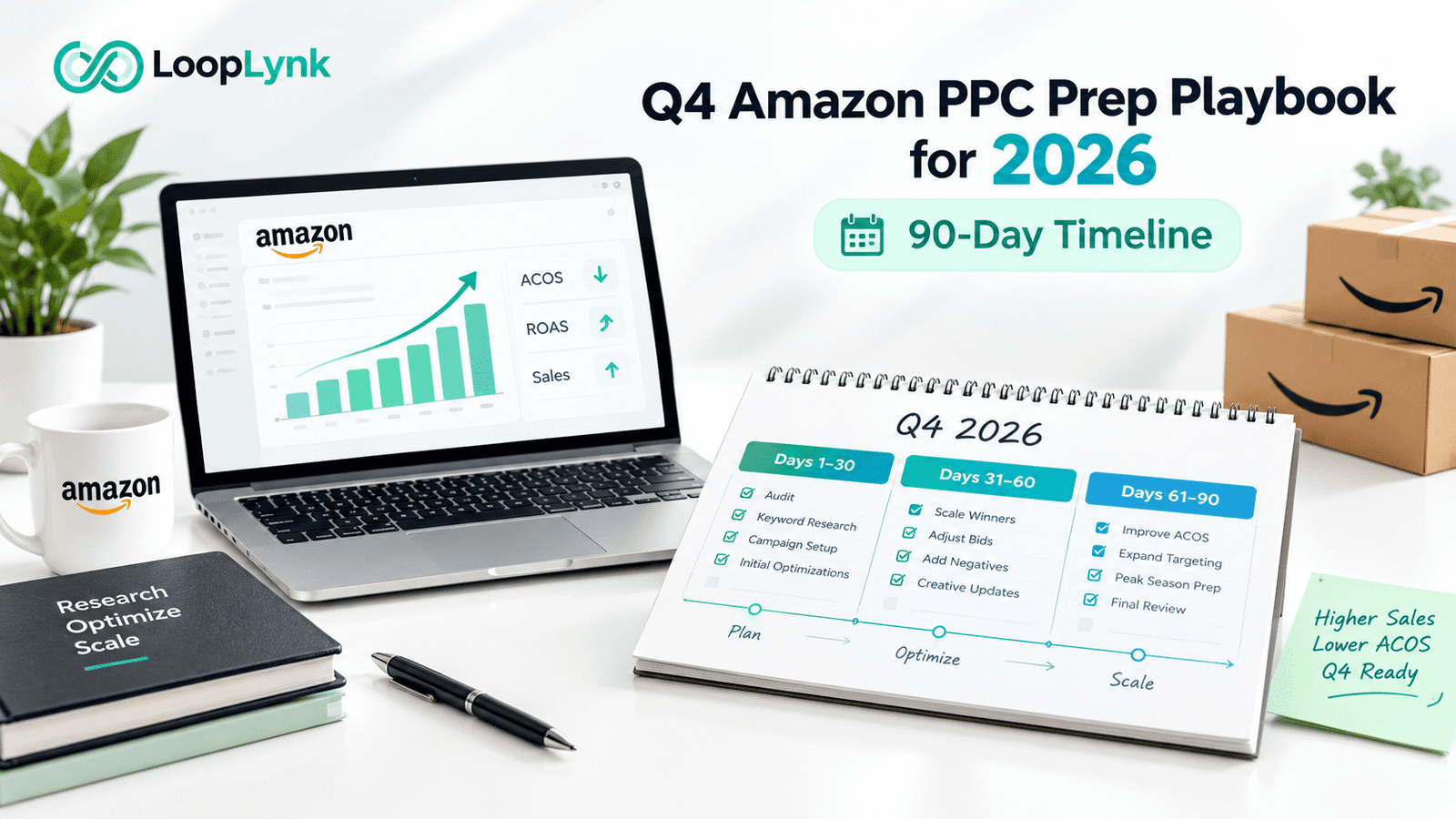 Q4 Amazon PPC Prep Playbook for 2026 (90-Day Timeline)